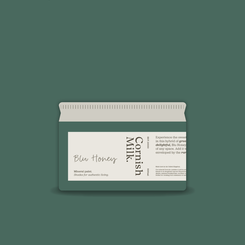 Cornish Milk Mineral Paint  Blu Honey  The Garden Room at Ramstane Farm Kilmaurs
