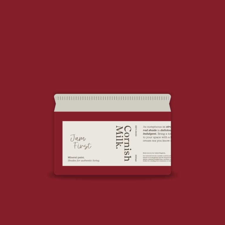 Cornish Milk Mineral Paint - Jam First - The Garden Room at Ramstane Farm Kilmaurs