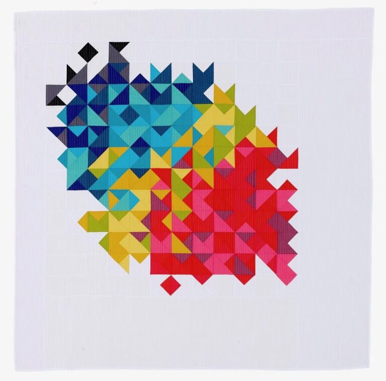 Lou Orth Designs  Fraction  Quilt Pattern  The Garden Room at Ramstane Farm Kilmaurs