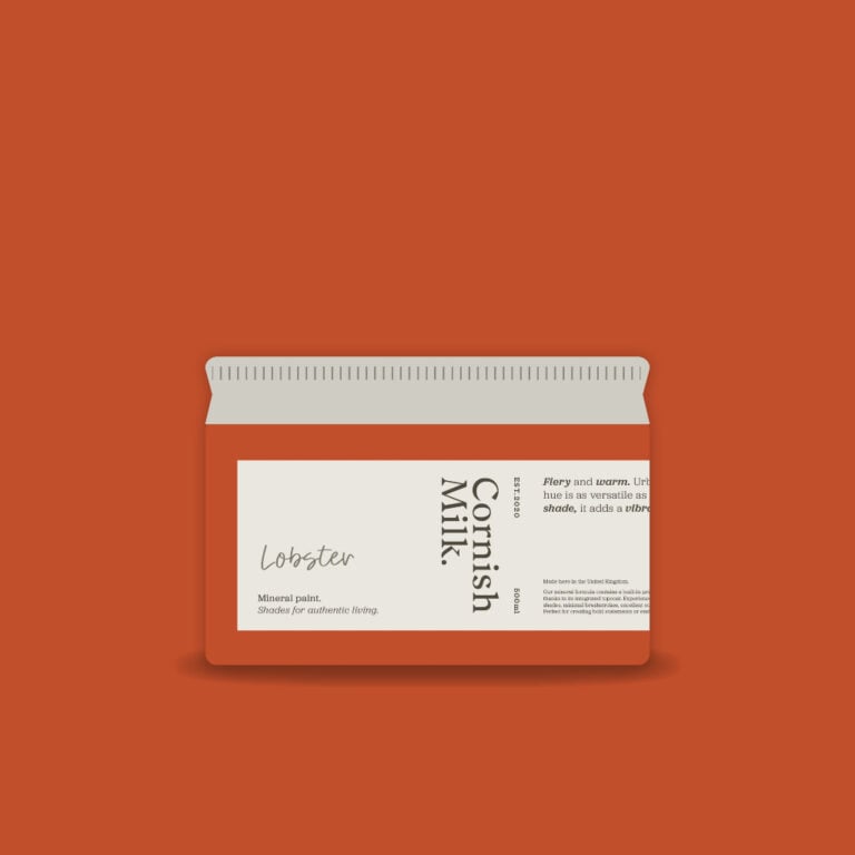Cornish Milk Mineral Paint - Lobster - The Garden Room at Ramstane Farm Kilmaurs