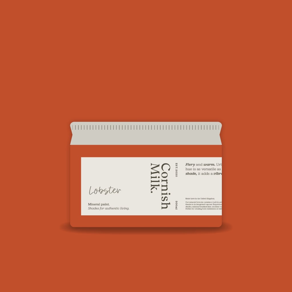 Cornish Milk Mineral Paint - Lobster - The Garden Room at Ramstane Farm Kilmaurs
