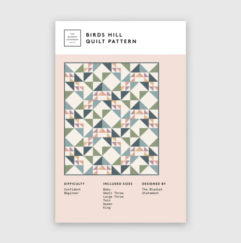 The Blanket Statement  Birds Hill  Quilt Pattern 2  The Garden Room at Ramstane Farm Kilmaurs