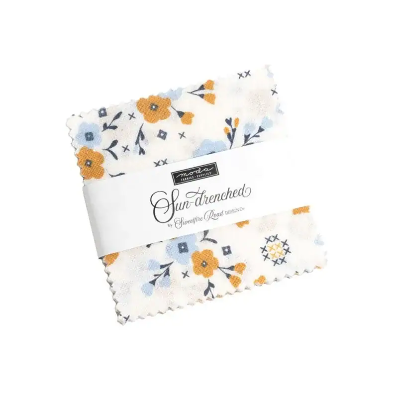 Sun Drenched By Sweetfire Road For Moda - Charm Pack The Garden Room At Ramstane Farm