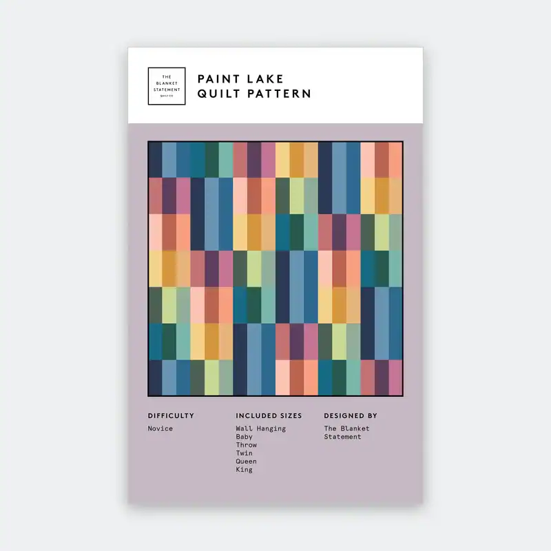 The Blanket Statement  Paint Lake  Quilt Pattern. The Garden room at ramstane farm.