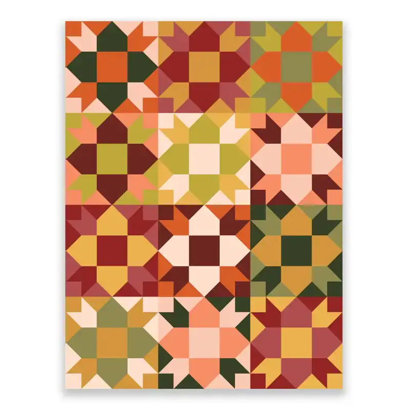 The Blanket Statement  Peace Garden  Quilt Pattern