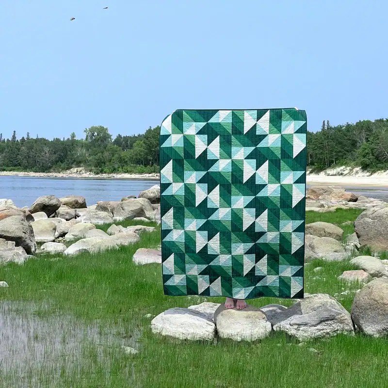 The Blanket Statement - Victoria Beach - Quilt Pattern