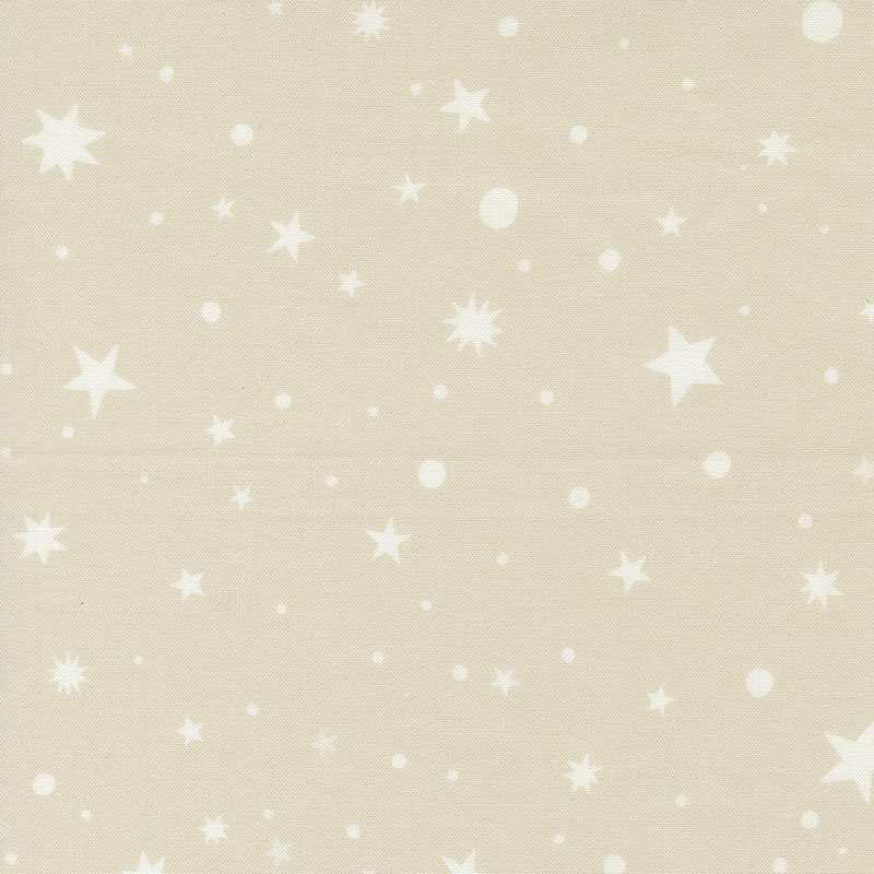 To The Moon And Back by Paper & Cloth For Moda - Taupe. The Garden Room at Ramstane Farm