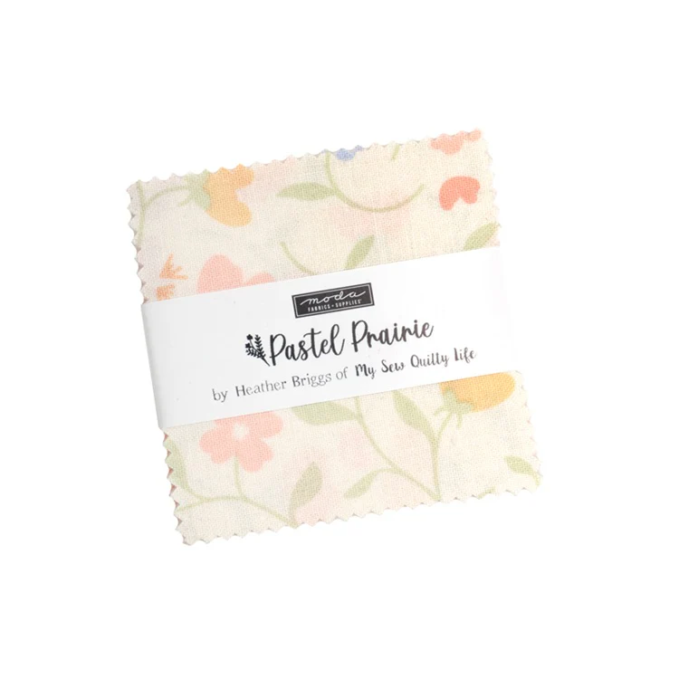 Pastel Prairie by My Sew Quilty Life For Moda - Mini Charm Packs. The garden room at ramstane farm.