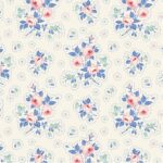 Tilda Something Blue First Kiss Cream. The garden room at ramstane farm.