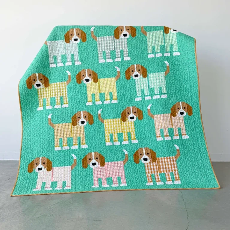 Elizabeth Hartman - Pups In Pyjamas - Quilt Pattern. The garden room at ramstane farm.