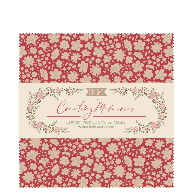 Tilda creating memories charm pack cm winter. The garden room at ramstane farm.