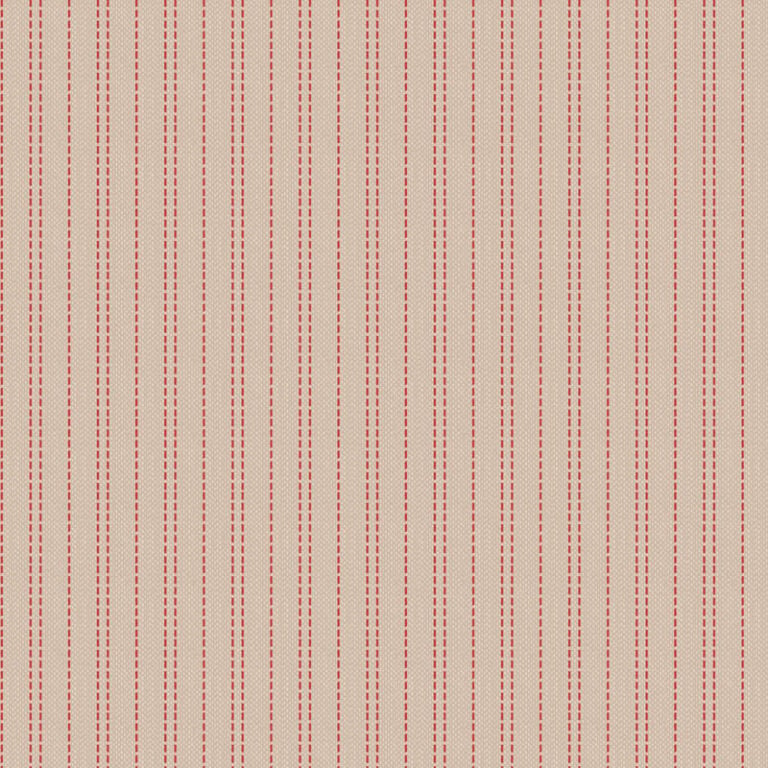 Tilda Creating memories winter seamstripe red. The garden room at ramstane farm.